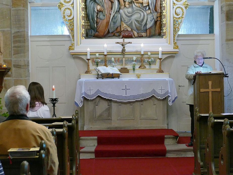 Maigottesdienst in der Weingartenkapelle (Foto: Karl-Franz Thiede)